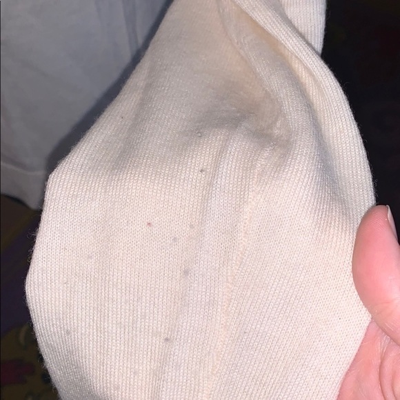 Talbots 100% wool cardigan with ruffles - Picture 3 of 4